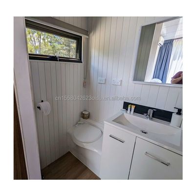 Casas prefabricadas de lujo de 20 pies o 40 pies de color personalizado para casas prefabricadas listas para el envío