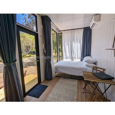 Casas prefabricadas de lujo de 20 pies o 40 pies de color personalizado para casas prefabricadas listas para el envío