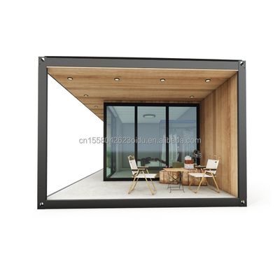 20ft/40ft de lujo Casa moderna de madera Estructura de acero Casa pequeña Senglin Casa de vacaciones plegable con color personalizado