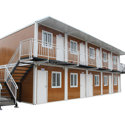 Fabricantes 20 pies de expansión de paquete plano contenedor de acero galvanizado de flexión 180g de instalación rápida casa móvil