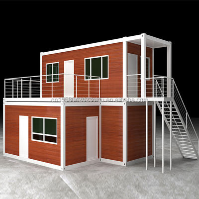 Fabricantes 20 pies de expansión de paquete plano contenedor de acero galvanizado de flexión 180g de instalación rápida casa móvil
