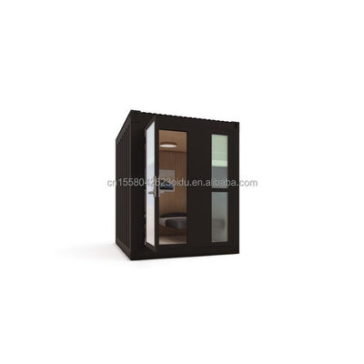 Diseño moderno 10 pies contenedor casa prefabricada para jardín oficina dormitorio mini almacén de dormir y hotel móvil