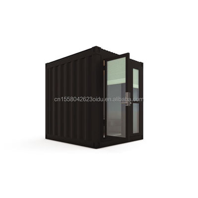 Diseño moderno 10 pies contenedor casa prefabricada para jardín oficina dormitorio mini almacén de dormir y hotel móvil