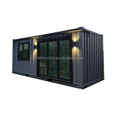 Diseño moderno 20ft/40ft Casa de lujo prefabricada Contenedor de envío Casas de hogar EU Casa portátil 20ft expandible