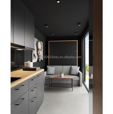 Diseño moderno 20ft/40ft Casa de lujo prefabricada Contenedor de envío Casas de hogar EU Casa portátil 20ft expandible