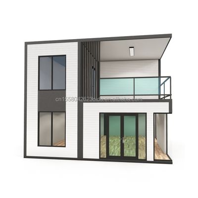 Ventanas de aleación de aluminio estilo de diseño chino estructura de acero Villa de lujo con opciones de personalización