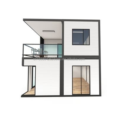 Ventanas de aleación de aluminio estilo de diseño chino estructura de acero Villa de lujo con opciones de personalización