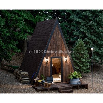 Casa prefabricada de acero galvanizado para vivir en el bosque habitación de hotel para vivir al aire libre moderno y contenedor especializado