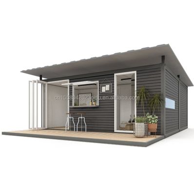 EU Dos dormitorios con cocina Sala de estar Baño Diseño 2024 Estilo Casa móvil desmontable