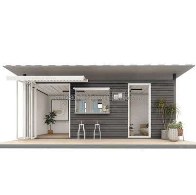 EU Dos dormitorios con cocina Sala de estar Baño Diseño 2024 Estilo Casa móvil desmontable