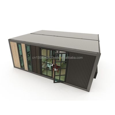 Casa Móvil Desmontable Personalizable UE Dos Dormitorios Dos 20 pies Casa de contenedores prefabricada para la vida personalizada
