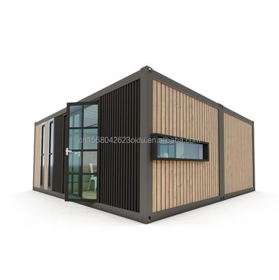 Casa Móvil Desmontable Personalizable UE Dos Dormitorios Dos 20 pies Casa de contenedores prefabricada para la vida personalizada