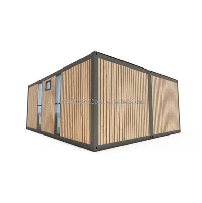 Casa Móvil Desmontable Personalizable UE Dos Dormitorios Dos 20 pies Casa de contenedores prefabricada para la vida personalizada