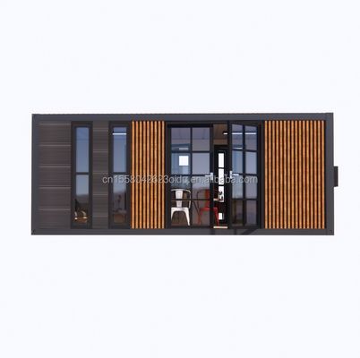 Casa de contenedores de acero expandible de 2 dormitorios moderna Diseño prefabricado para aplicaciones de centros comerciales Variantes de color personalizadas