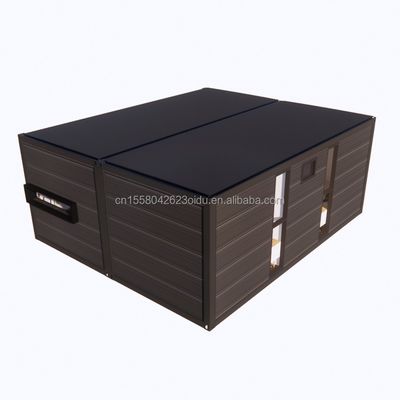 Casa de contenedores de acero expandible de 2 dormitorios moderna Diseño prefabricado para aplicaciones de centros comerciales Variantes de color personalizadas