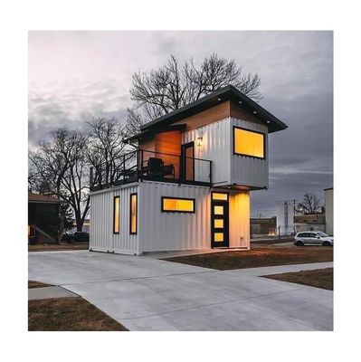 Color personalizado y estilo de diseño moderno para contenedores modernos de 40 pies en alta demanda