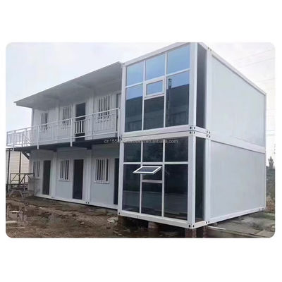 Oficina de contenedores de hogar modular de color personalizado para estilo lujoso 20 pies mini prefabricado de contenedores integrados