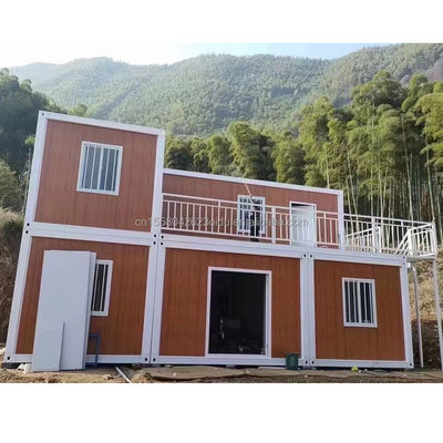 Oficina de contenedores de hogar modular de color personalizado para estilo lujoso 20 pies mini prefabricado de contenedores integrados