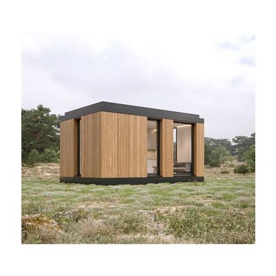 EU Moderno 20 pies de montaje rápido Casas de madera Contenedor Hoteles Tienda para oficinas en color personalizado