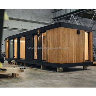 EU Moderno 20 pies de montaje rápido Casas de madera Contenedor Hoteles Tienda para oficinas en color personalizado