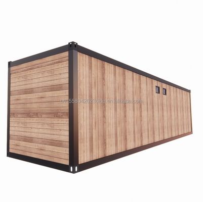 Habitación prefabricada de la UE de 40 pies con ventanas de aleación de aluminio y tubos cuadrados de acero galvanizado