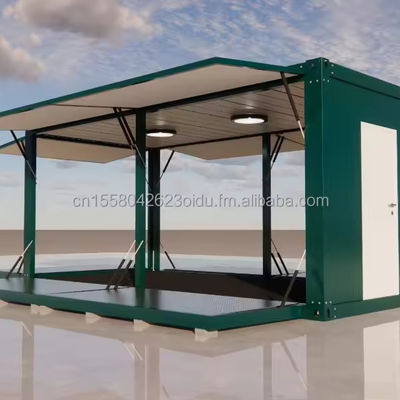 Modern 20 FT 40 FT Prefabricado Contenedor para el hogar de madera Prefabricado Restaurante al aire libre Bar de café para color personalizado