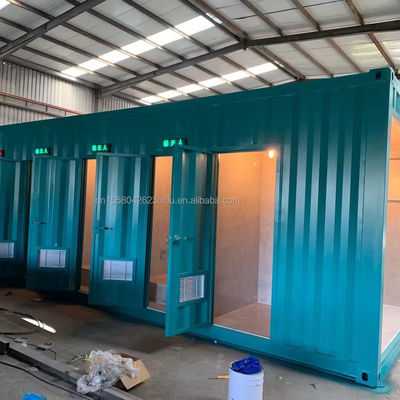 40 FT Casa prefabricada de acero expandible para portacontenedores móviles personalizables