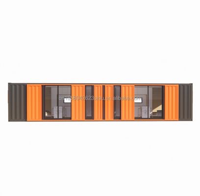 Apartamento de contenedores 40FT Modular Casas de madera terminadas personalizadas Color Independiente Apartamento estudiantil Casa prefabricada