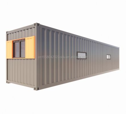 Apartamento de contenedores 40FT Modular Casas de madera terminadas personalizadas Color Independiente Apartamento estudiantil Casa prefabricada