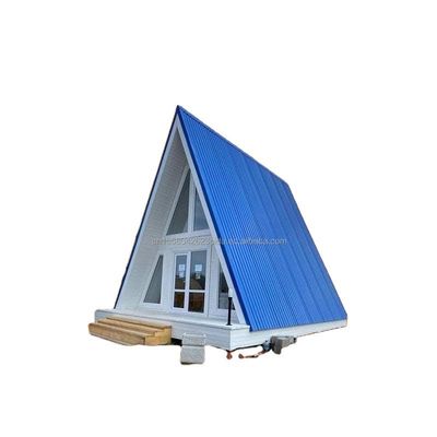 Casa móvil modular de panel de sandwich de diseño moderno en la Unión Europea con contenedor de embalaje plano prefabricado de 20 pies