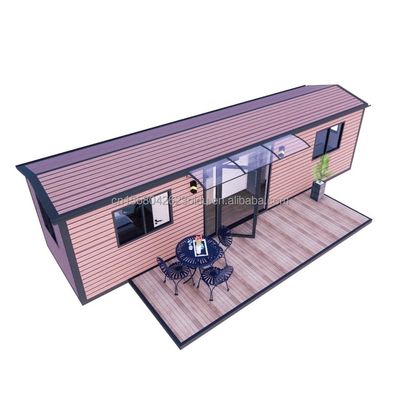 Tubos cuadrados de acero galvanizado estructura principal y ventanas de aleación de aluminio para casas de contenedores de lujo utilizadas en hoteles de villas