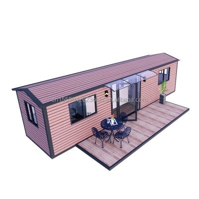 Tubos cuadrados de acero galvanizado estructura principal y ventanas de aleación de aluminio para casas de contenedores de lujo utilizadas en hoteles de villas