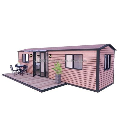 Tubos cuadrados de acero galvanizado estructura principal y ventanas de aleación de aluminio para casas de contenedores de lujo utilizadas en hoteles de villas