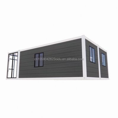 Cuadro de estructura de acero Soldado EU Luxury 20FT Combinación Contenedor de embalaje plano 2 dormitorios Casa móvil familiar residencial