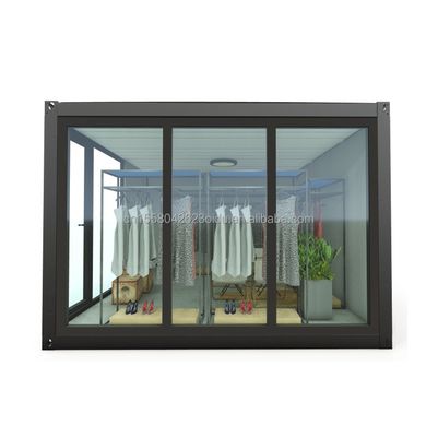 Ventanas de aleación de aluminio de lujo Moderno taller de madera gabinete de exhibición para el apartamento o casa de vacaciones Solución de almacenamiento