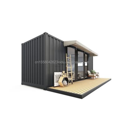 Contenedor de estilo rural con ventanas de aleación de aluminio y acero galvanizado de 180 g 20 pies