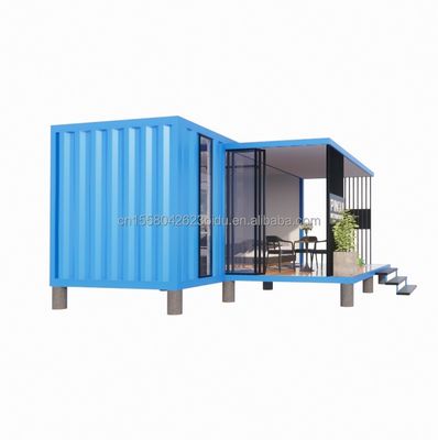 Habitación de contenedores expandible con diseño moderno y ventanas de aleación de aluminio