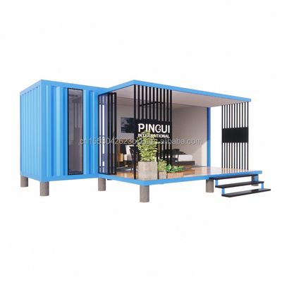 Habitación de contenedores expandible con diseño moderno y ventanas de aleación de aluminio