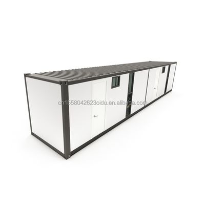 20 pies de diseño móvil de envío 40 pies de contenedor 4 dormitorios residenciales mini salón hotel y color personalizado para la venta del hotel