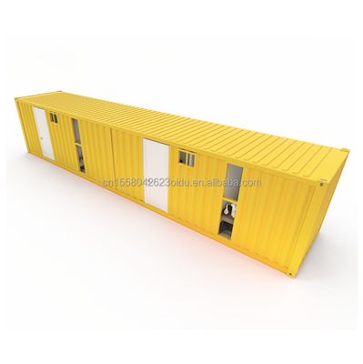 20 pies de diseño móvil de envío 40 pies de contenedor 4 dormitorios residenciales mini salón hotel y color personalizado para la venta del hotel