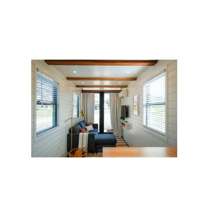 Casa de contenedores móviles de suelo de madera para transporte y carga 20'/40' Contenedor Prefabricado Modular Casas de contenedores plegables