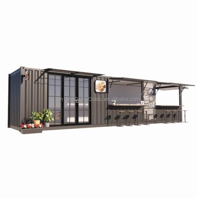 Solución de alojamiento en hoteles Casas de contenedores modulares prefabricadas en tiendas de contenedores con ventanas de aleación de aluminio