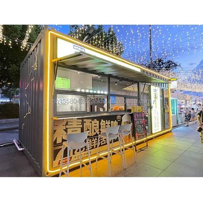 Tubos cuadrados de acero galvanizado estructura principal y aleación de aluminio ventanas para almacenes de contenedores marco prefabricado de construcción