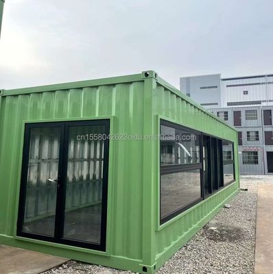 Estancia de acero Contenedor de la tienda de construcción prefabricado Marco de acero estructura para 20 pies o 40 pies casas de contenedores