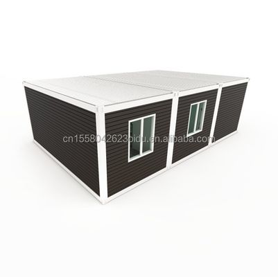 Casas de contenedores Diseño moderno para montaje rápido y asequible de 3 habitaciones 2 baños Casa prefabricada