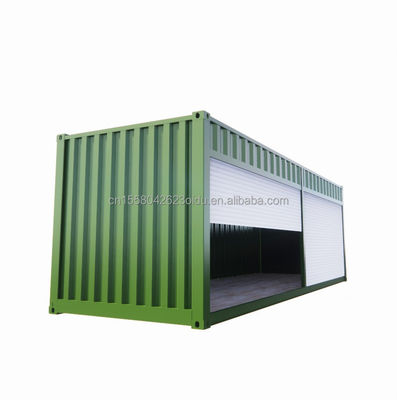 20 pies Prefabricado Flat Packaging Module Casa Garage Almacenamiento Booth Casa de contenedores con estilo de diseño moderno simple