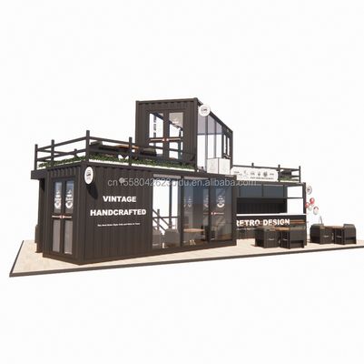 Prefabricado Plegable Tienda portátil Almacenamiento Edificio de oficinas Transporte marítimo Casa de contenedores Muebles remolques con color personalizado