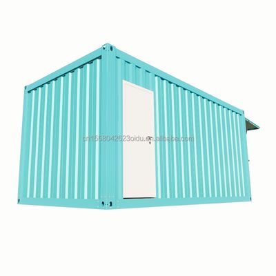 Tienda pop-up de color personalizada Contenedor Tienda de café / bar / comida rápida en un embalaje plano de 20 pies para la promoción del supermercado