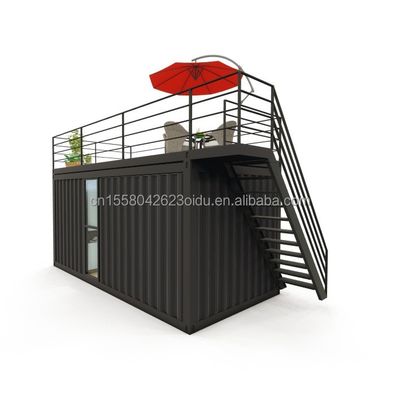 Diseño moderno 20 pies o 40 pies portable Contenedor de envío Tienda de ropa Prefab tienda móvil Tienda de almacenamiento Casa para negocios minoristas