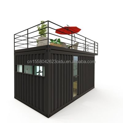 Diseño moderno 20 pies o 40 pies portable Contenedor de envío Tienda de ropa Prefab tienda móvil Tienda de almacenamiento Casa para negocios minoristas